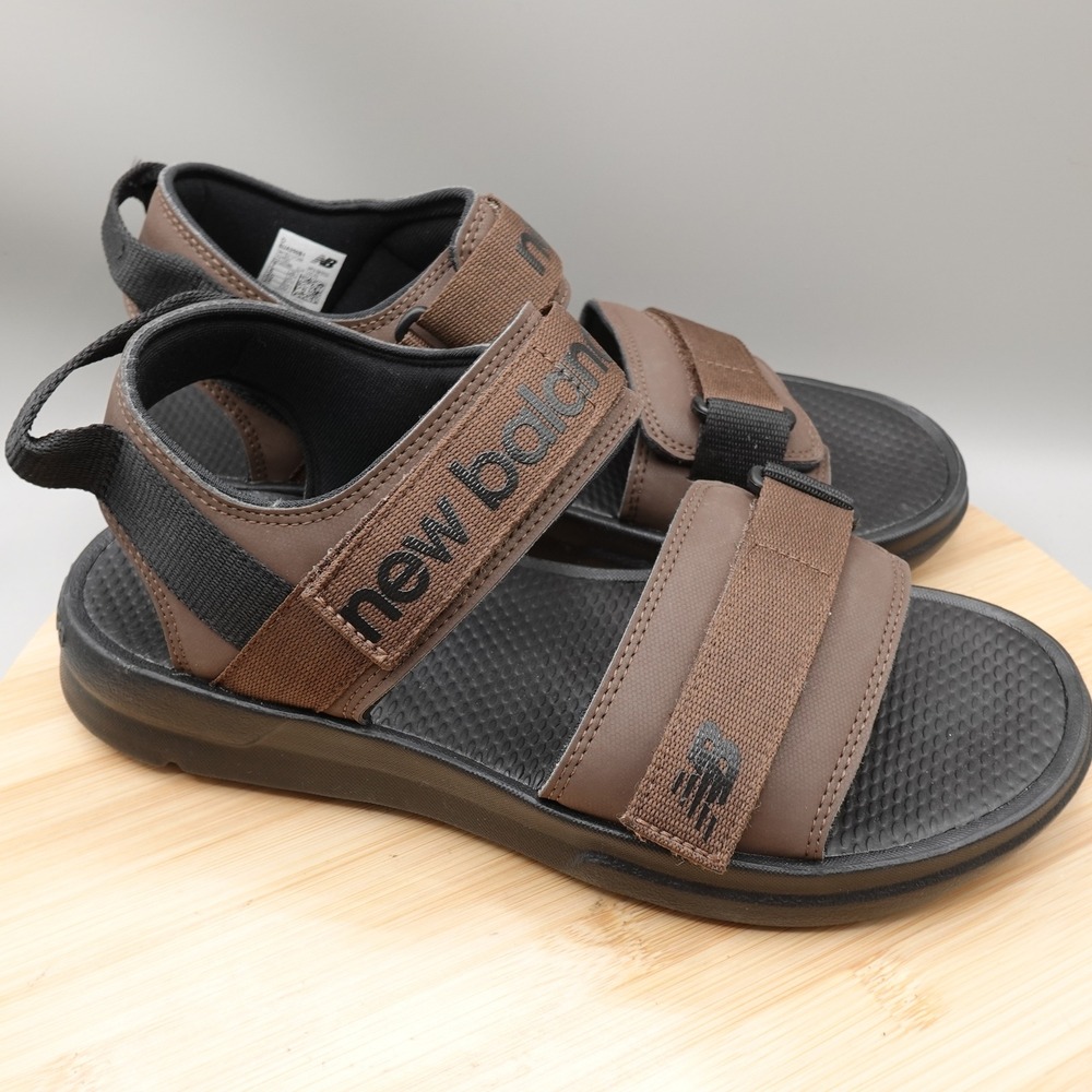 New Balance Sandals Mens 7 Brown Sport Lightweight Outdoors SUA250B1 - Picture 3 of 8